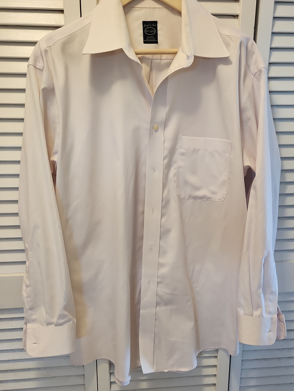 Joseph & Feiss Light Pink Long-Sleeve Dress Shirt
